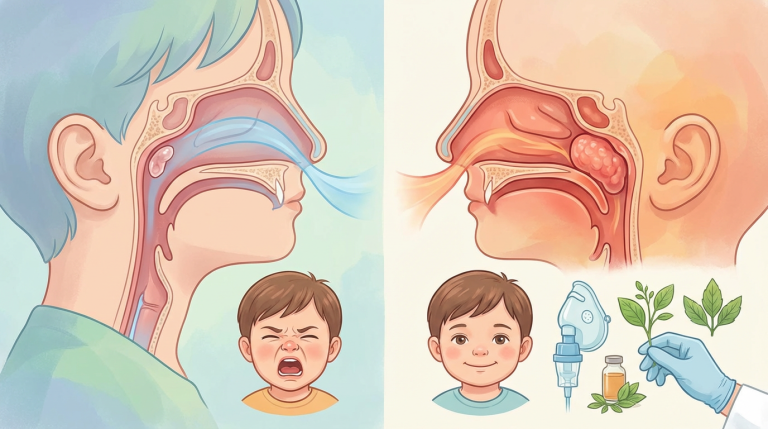 Аденоиды в носу: симптомы и современные методы устранения аденоидита